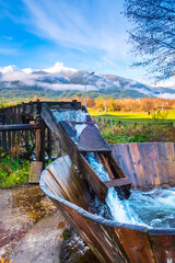 Bulgarian valevica. Old style washing machine