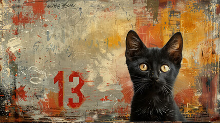 black cats bring bad luck, especially on Friday the 13th, is a superstition rooted in medieval Europe. They were often associated with witches and considered omens of misfortune.