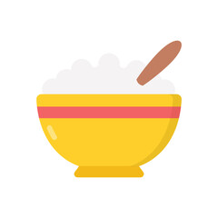 Porridge vector icon