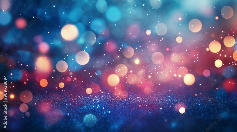 Poster a colorful background with many small circles. the circles are of different colors and sizes. the ba