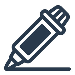 Graffiti Marker Drawing Line Vector Icon