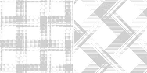 Vector checkered pattern. Tartan, textured seamless twill for flannel shirts, duvet covers, other autumn winter textile mills. Vector Format