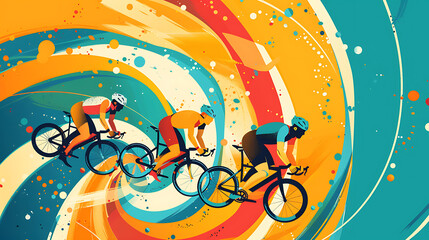 bike, bicycle, sport, silhouette, cycling, biker, cyclist, vector, illustration, cycle, race, bmx, mountain, extreme, motocross, ride, jump, biking, motorcycle, bicyclist, riding, speed, helmet, abstr