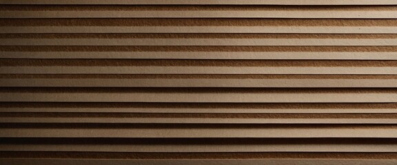 Obraz premium Kraft Paper Texture with horizontal stripes for background in high resolution, artwork, decoration, text, lettering, brand.