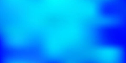 Light blue vector blur layout.