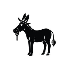 donkey silhouette

