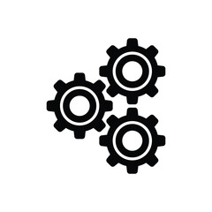 Mechanism vector icon