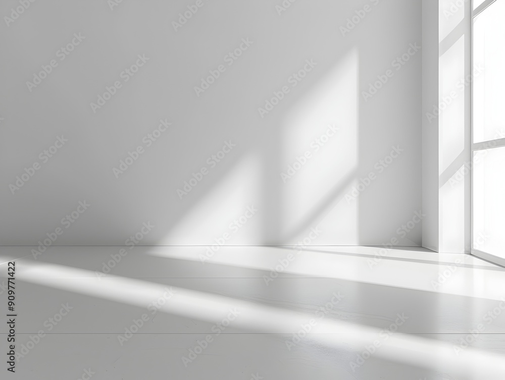 Aufkleber subtle gradient white background for tech product presentation
