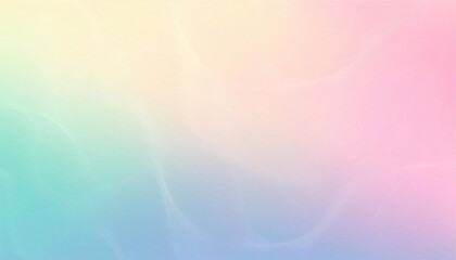 Obraz premium Pastel background with flowing wavy lines evoking a feeling of grace and motion