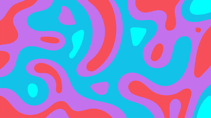 Pop art abstract background. Modern design template for web cover