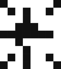 Pixel star retro 8 bit sparkle set. Shiny game pixel art effect