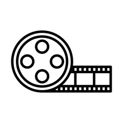 Film Roll line icon