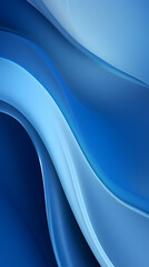 Fototapeta premium Digital technology blue geometric curve abstract poster background