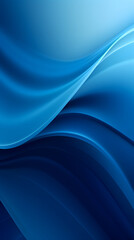 Fototapeta premium Digital technology blue geometric curve abstract poster background