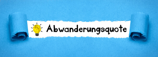 Abwanderungsquote	