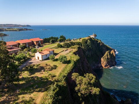Faro de San Antonio de Candas en Asturias