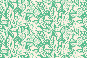 Seamless pattern design with beautiful flowers and leaves. floral and leaf patterns design for fabric, cotton, wallpaper, satin, gift wrap, carpet, backgrounds.