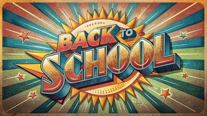 text back to school, school background