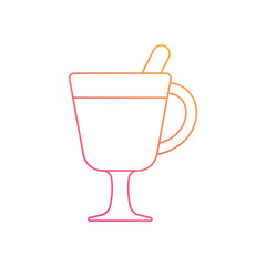 Mulled Wine vector icon