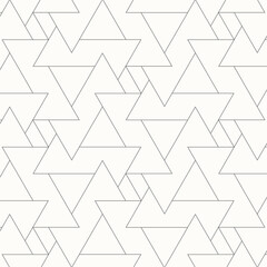 Pattern with thin lines repeating with polygons and triangle shapes and stylish fractal texture. Pattern is on swatches panel