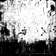 Distressed Grunge Texture with Mud Particles Overlay