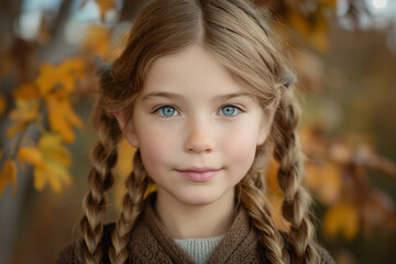 Fototapeta premium Amish children