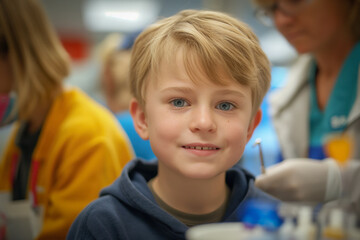 Obraz premium Childrens dentist