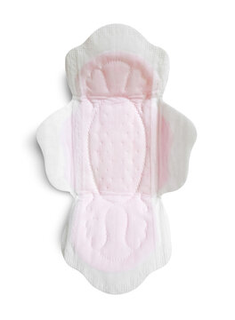 Sanitary Pad Isolated on Transparent Background