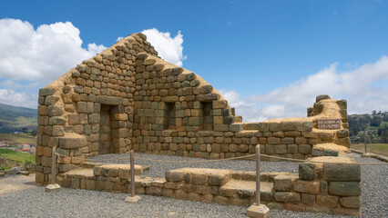 Ingepirca Ancient City in Ecuador