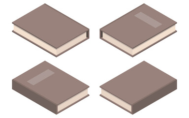 A collection of beautifully illustrated books in various orientations for media projects and education