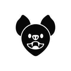 Bat vetor icon