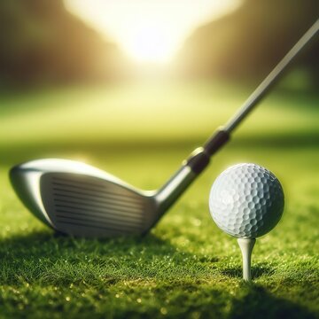 Golfer's Precision on the Green | Mastering the Course | A Day on the Links | The Art of Golf | high resolution 300 dpi