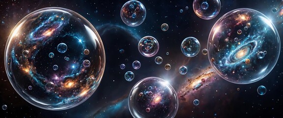 Bubble Multiverse and Alternate Dimensions Theory