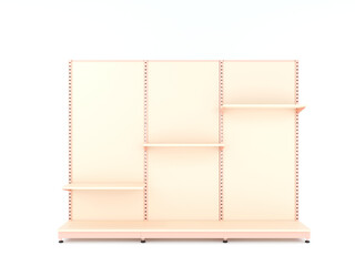 empty supermarket shelf © P24_Design