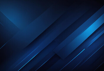 Modern dark blue geometric diagonal lines gradient background