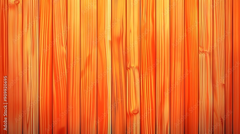 Wall mural orange striped vertical background