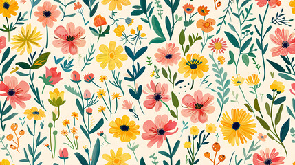 Fototapeta premium flower pattern
