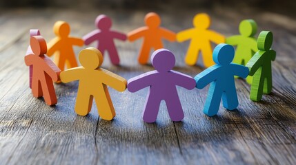 Diverse and Inclusive Business Team Holding Hands in Unity for DEI - Diversity, Equity, and Inclusion Concept