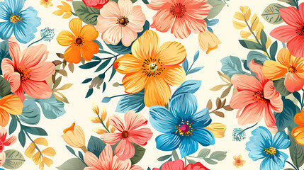 Fototapeta premium flower pattern