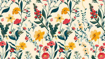 Obraz premium flower pattern
