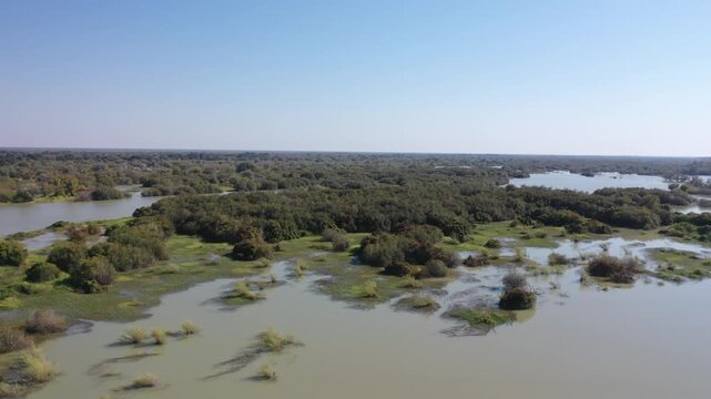 view of the river Cunene Africa Angola