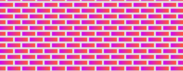 Abstract Geometric Patterns Illuminate A Vibrant Brick Wall Texture Background
