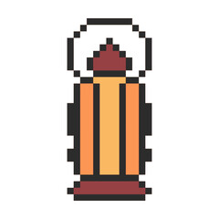lantern pixel art