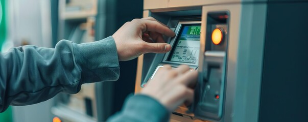 Obraz premium Bank Transaction