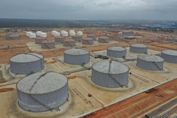 Angola Africa oil and gas units bullets and silos instalation