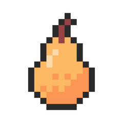 guava fruit pixel art