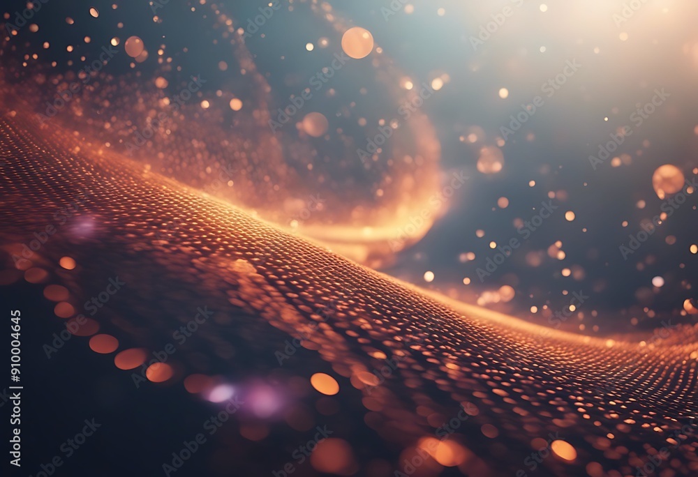 Poster background design christmas structure business stream connection dynamic technology dots nature wave