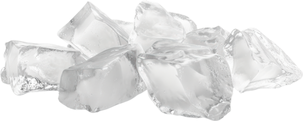 Ice Cubes Closeup