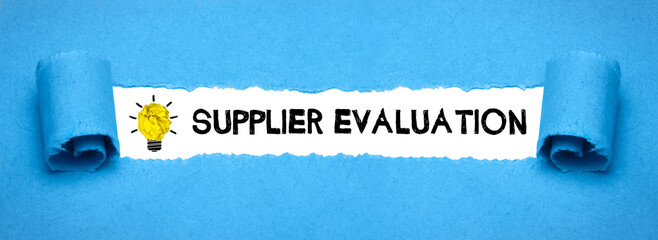 Supplier Evaluation	