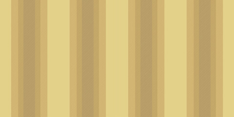 Obraz premium Motif vertical fabric seamless, interior pattern vector lines. Model textile texture background stripe in yellow and orange colors.